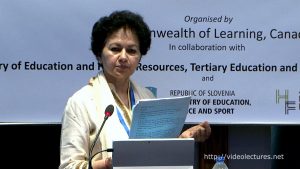 Overview of the Regional Consultations by Prof. Asha Kanwar - Asha S. Kanwar, Commonwealth of Learning (COL) 