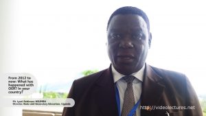 Interview with Robinson Nsumba Lyazi, Ministry of Education and Sports, The Republic of Uganda 